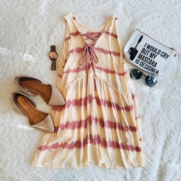 Sherbert Please MEDIUM Tank Top || Tye Dye - Picture 3 of 5